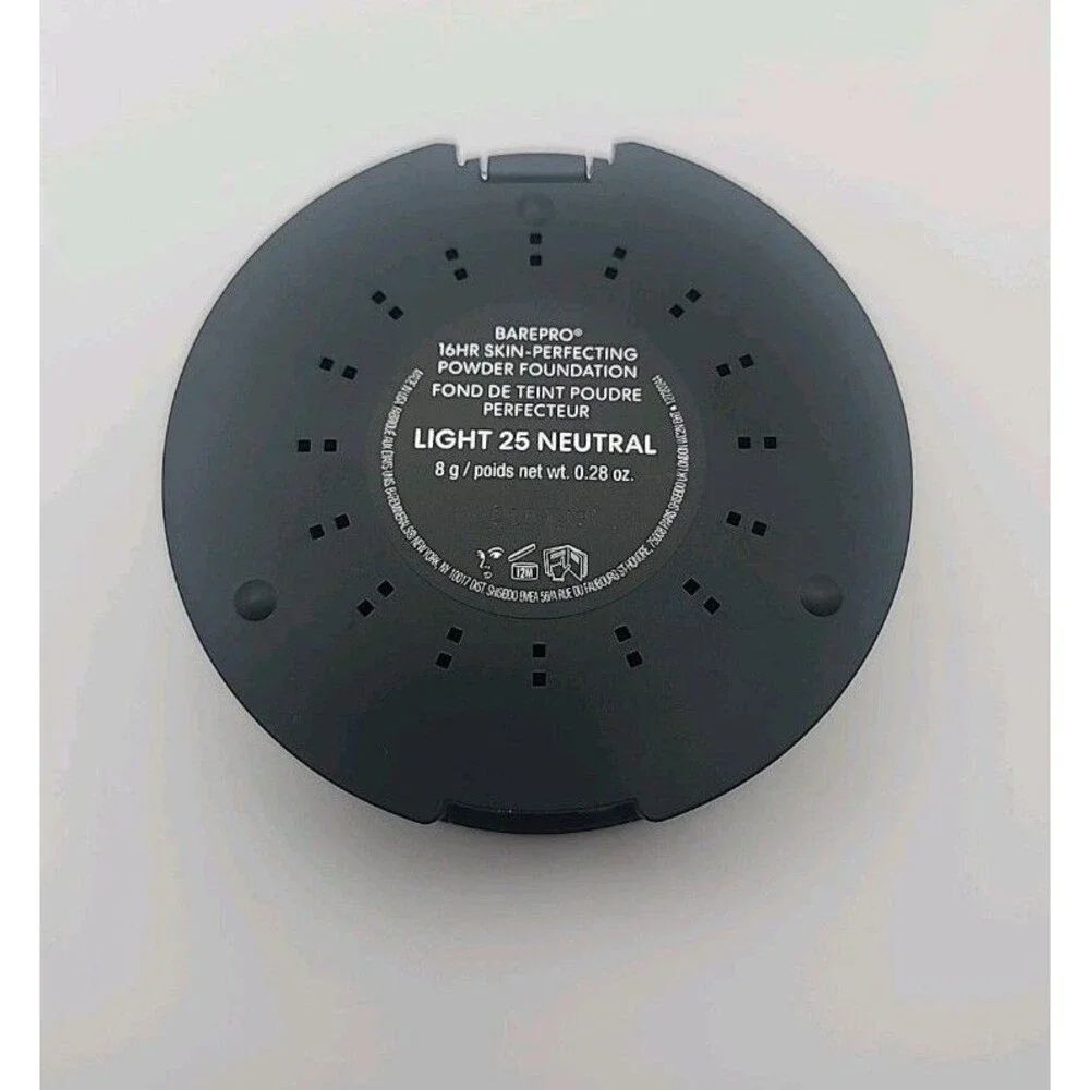 bareMinerals Barepro 16HR Powder Foundation Light 25 Neutral Matte Full 0.28oz